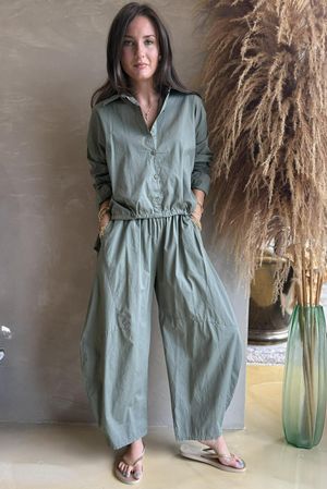 Paloma Classic Barrel Pant Soft Khaki